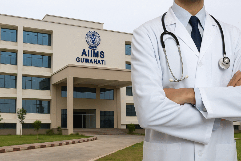 AIIMS गुवाहाटी में मेडिकल पेशेवरों के लिए सुनहरा अवसर – जानिए पात्रता और आवेदन प्रक्रिया।

