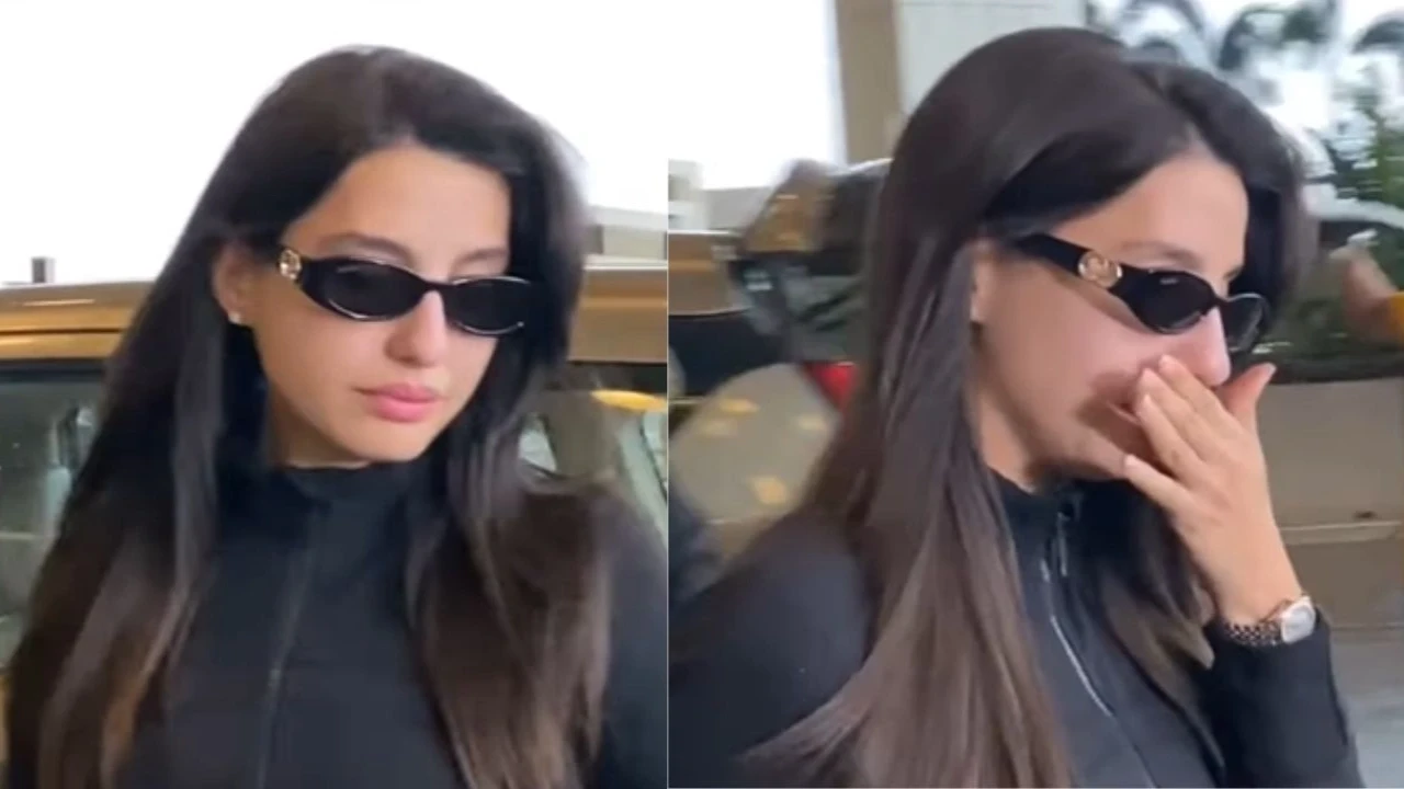 Nora Fatehi Crying at Airport Sparks Concern Among Fans Over Selfie Incident