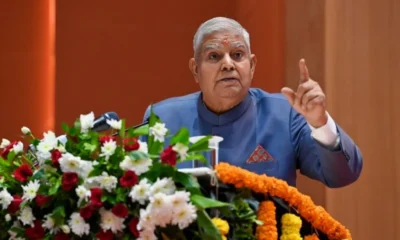 जगदीप धनखड़ ने उपराष्ट्रपति पद से इस्तीफा दिया, स्वास्थ्य कारणों का हवाला
