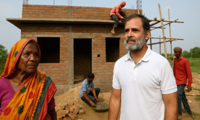 राहुल गांधी ने दशरथ मांझी के परिवार को दिया पक्का मकान, निर्माण कार्य शुरू