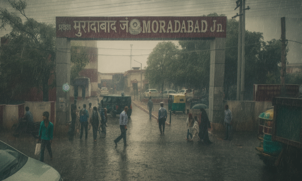 मुरादाबाद मौसम रिपोर्ट – 17 से 19 अगस्त तक बारिश और उमस की दोहरी मार