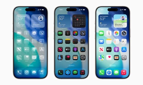Apple iOS 26 Beta 3: Liquid Glass UI Now Frosted, Not Transparent | Dainik Diary