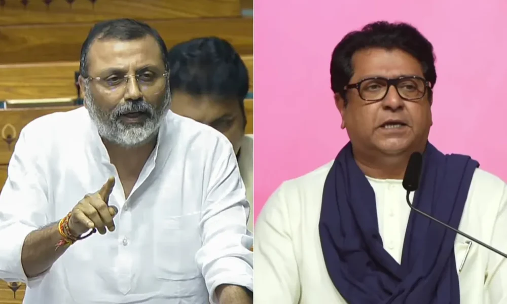 Uddhav Thackeray calls Nishikant Dubey ‘lakadbagha’ over Marathi language controversy