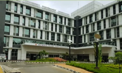 तेलंगाना के गांधी मेडिकल कॉलेज का दृश्य — NEET UG 2025 के लिए राज्य के शीर्ष सरकारी संस्थानों में से एक।