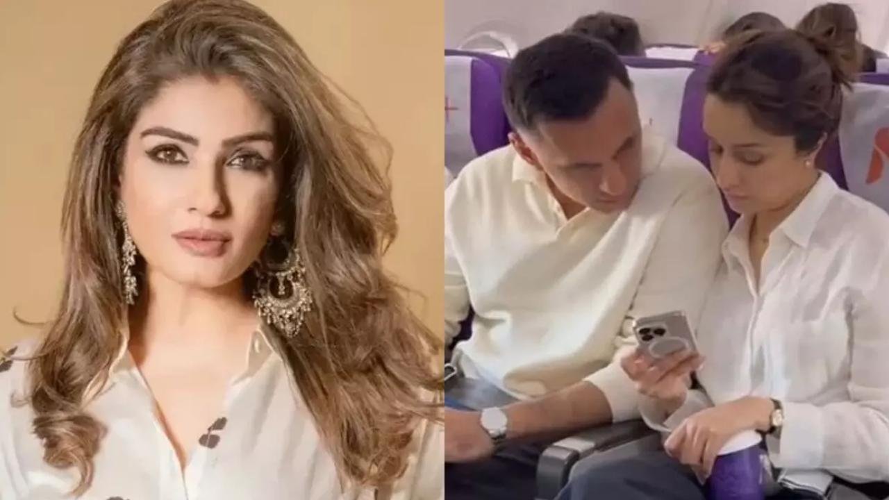 Raveena Tandon Slams Flight Crew for Recording Shraddha Kapoor and Rahul Mody Without Consent