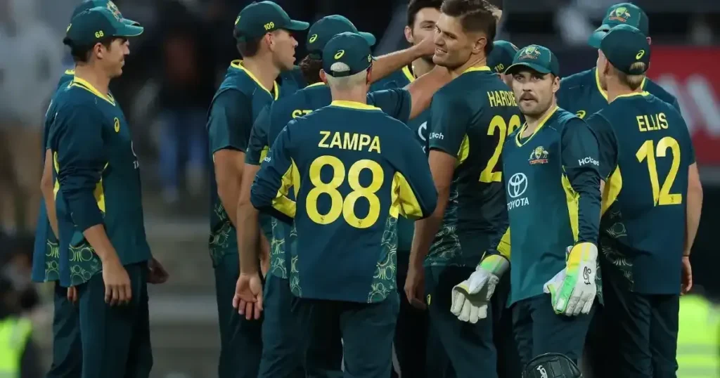 Mitchell Owen की पहली ही T20I पारी ने मचाया तहलका Australia ने 3 विकेट से West Indies को हराया 29 Mitchell Owen की पहली ही T20I पारी ने मचाया तहलका Australia ने 3 विकेट से West Indies को हराया