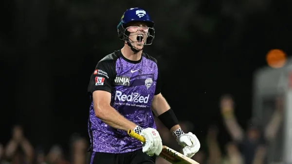 Mitchell Owen की पहली ही T20I पारी ने मचाया तहलका Australia ने 3 विकेट से West Indies को हराया 30 Mitchell Owen की पहली ही T20I पारी ने मचाया तहलका Australia ने 3 विकेट से West Indies को हराया