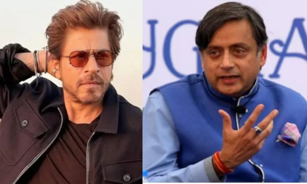 नेशनल अवॉर्ड पर थरूर को SRK का मज़ेदार जवाब