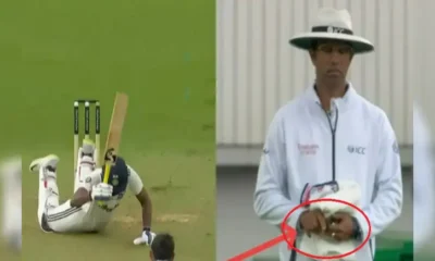 कुमार धर्मसेना के इशारे पर मचा बवाल, इंग्लैंड ने छोड़ा DRS – सोशल मीडिया पर फूटा गुस्सा
