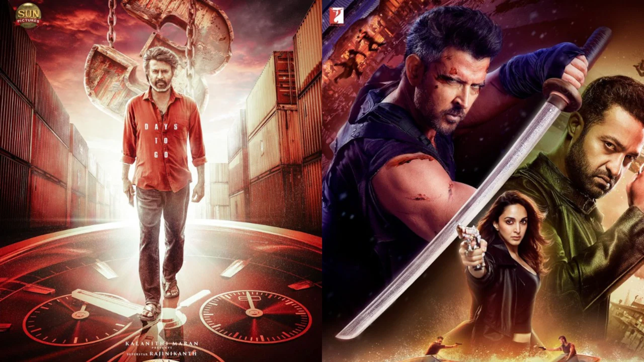 Coolie बनाम War 2 बॉक्स ऑफिस क्लैश पहले हफ्ते में दोनों फिल्मों की कमाई उम्मीद से कम 28 Coolie vs War 2 बॉक्स ऑफिस कलेक्शन पहले हफ्ते में दोनों फिल्मों ने पार किया 200 करोड़ का आंकड़ा