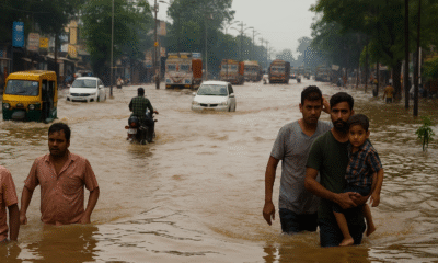 यूपी में बाढ़ का तांडव मथुरा मुरादाबाद बुलंदशहर और बिजनौर में जनजीवन ठप