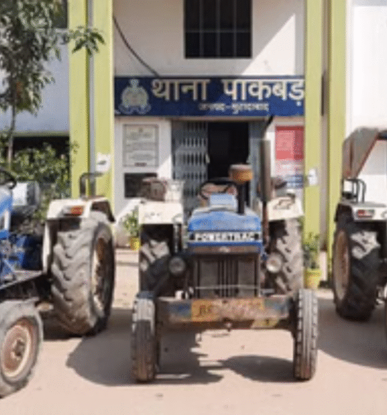 सरकारी योजना का बना मज़ाक मुरादाबाद में ट्रैक्टर तस्करी गिरोह बेनकाब