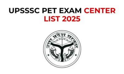 UPSSSC PET 2025 Exam District Slip Released Download at upsssc.gov.in