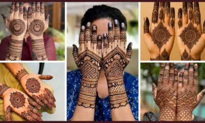 हरियाली तीज मेहंदी डिज़ाइन 2025 नए और ट्रेंडी पैटर्न से सजाएं अपने हाथ