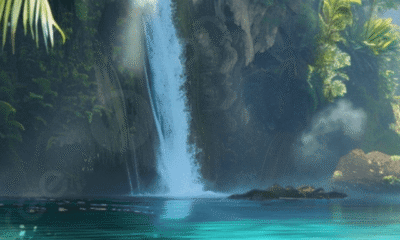 pngtree-forest-waterfall-with-lush-greenery-and-stones-beautiful-jungle-setting-ideal-picture-image_15821684