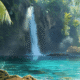 pngtree-forest-waterfall-with-lush-greenery-and-stones-beautiful-jungle-setting-ideal-picture-image_15821684