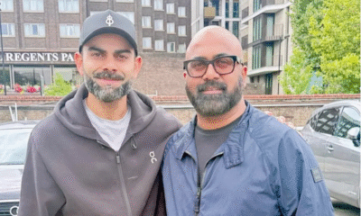 White Beard वाली फोटो से बढ़ी रिटायरमेंट की अफवाहें, Virat Kohli ने प्रैक्टिस पिक से दिया करारा जवाब