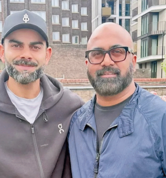 White Beard वाली फोटो से बढ़ी रिटायरमेंट की अफवाहें, Virat Kohli ने प्रैक्टिस पिक से दिया करारा जवाब
