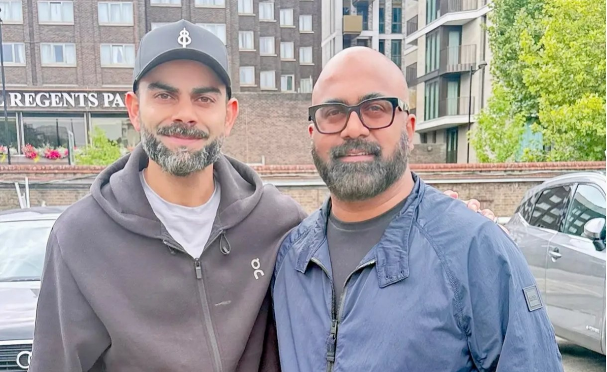 White Beard वाली फोटो से बढ़ी रिटायरमेंट की अफवाहें, Virat Kohli ने प्रैक्टिस पिक से दिया करारा जवाब