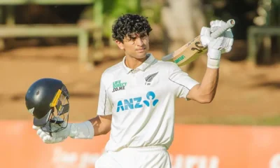 ZIM vs NZ रचिन रवींद्र, डेवोन कॉन्वे और निकोल्स के शतक, न्यूज़ीलैंड की 476 रन की बढ़त