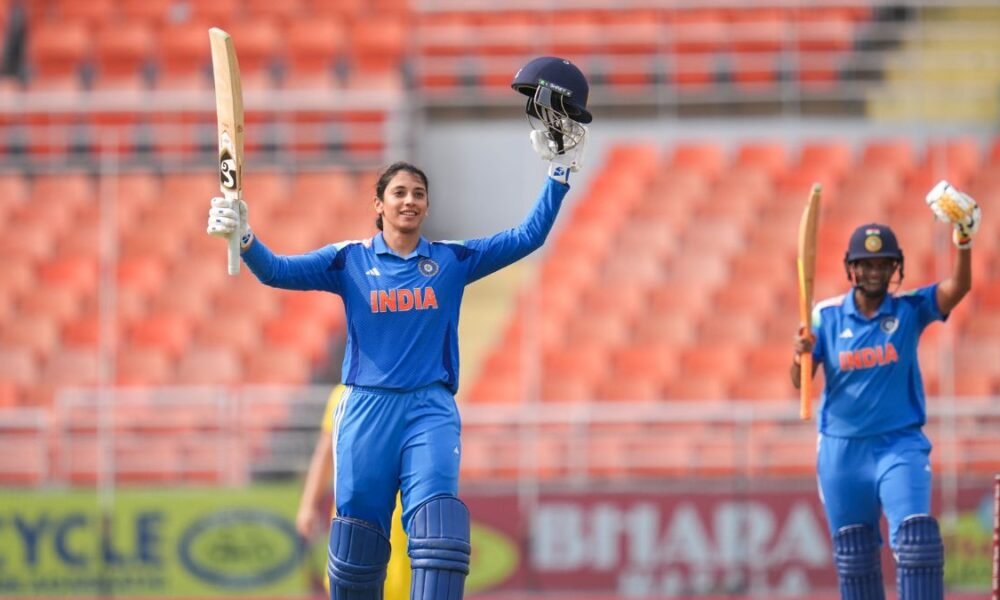 INDW vs AUSW 2nd ODI: स्मृति मंधाना ने रचा इतिहास, लगाया 12वां शतक