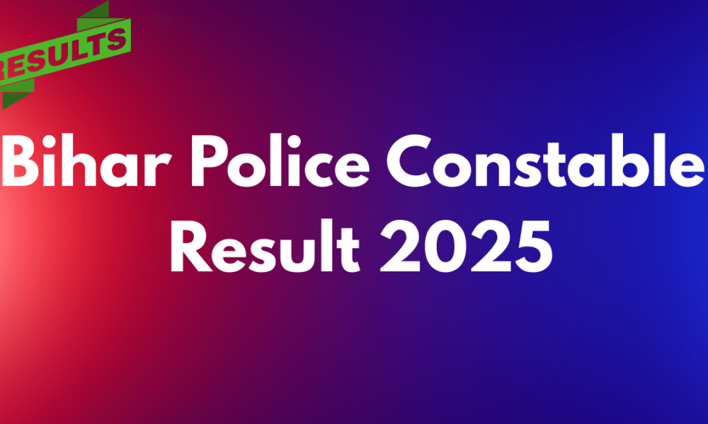 Bihar Police Constable Result 2025 declared 99k candidates qualify for PET