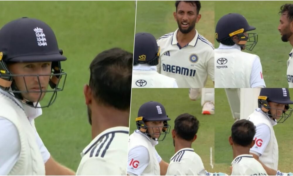 IND vs ENG ओवल टेस्ट में जो रूट संग झड़प पर प्रसिद्ध कृष्णा का खुलासा