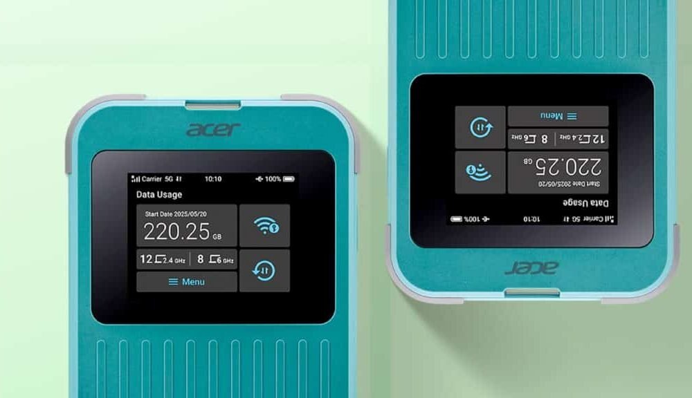 Acer 5G मोबाइल हॉटस्पॉट भारत में लॉन्च – जानें कीमत, फीचर्स और खासियतें