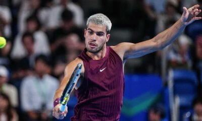 चोट और बारिश के बावजूद कार्लोस अल्काराज़ ने जीता टोक्यो ओपन का पहला मैच