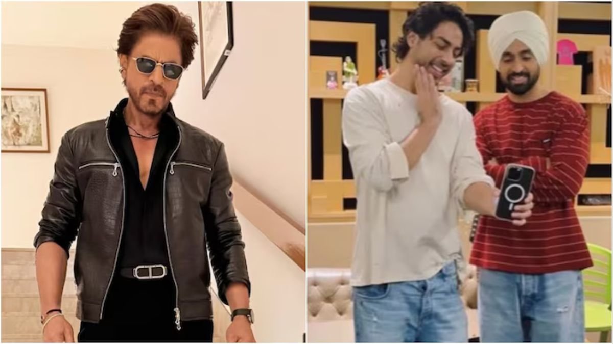 शाहरुख खान ने दिलजीत दोसांझ को कहा धन्यवाद आर्यन के डेब्यू शो से बढ़ी धड़कनें