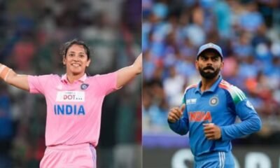 स्मृति मंधाना ने तोड़ा विराट कोहली का रिकॉर्ड 50 गेंदों में जड़ा सबसे तेज़ शतक