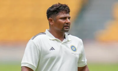 सरफराज़ खान चोटिल होकर भारत-वेस्टइंडीज टेस्ट सीरीज़ से बाहर बीसीसीआई का बड़ा अपडेट