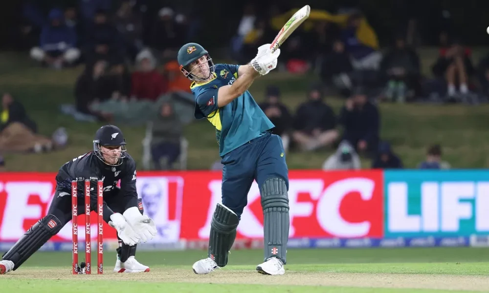 Mitchell Marsh century powers Australia to 2-0 series win over New Zealand