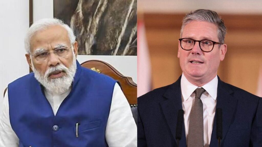 मुंबई में आज पीएम मोदी और ब्रिटिश पीएम कीयर स्टार्मर की मुलाकात — 1.3 अरब पाउंड निवेश से खुलेगा नया आर्थिक अध्याय 30 06 07 2024 modi 23753613