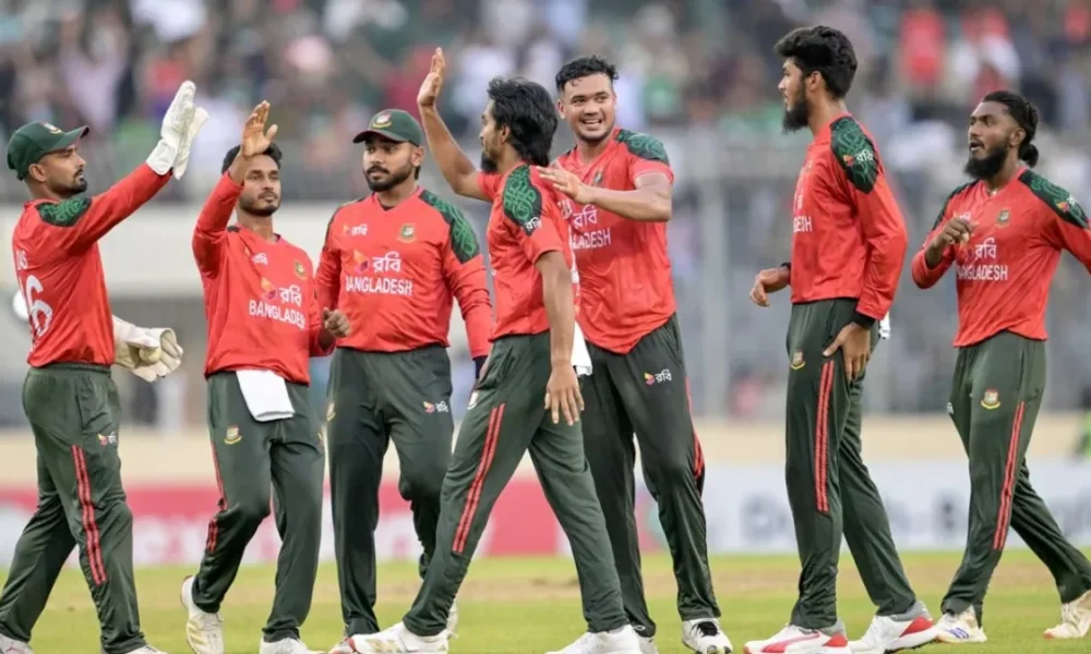 बांग्लादेश बनाम वेस्टइंडीज पहला T20 – टास्किन अहमद का छक्का बना हिट-विकेट, वेस्टइंडीज ने 16 रनों से मैच जीता