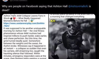 Ashton Hall Death Hoax: Fitness Influencer Confirms He’s Alive
