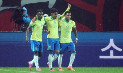 एस्टेवाओ के दो गोल से ब्राजील ने साउथ कोरिया को 5-0 से हराया | Brazil vs South Korea 2025
