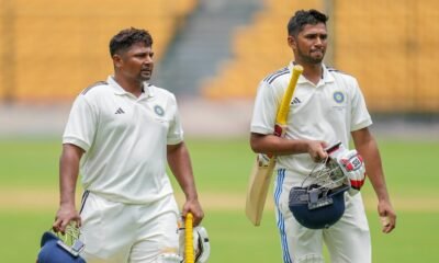 BCCI Mixes Up Sarfaraz and Musheer Khan Names in Ranji Trophy 2025, Fans React | Dainik Diary