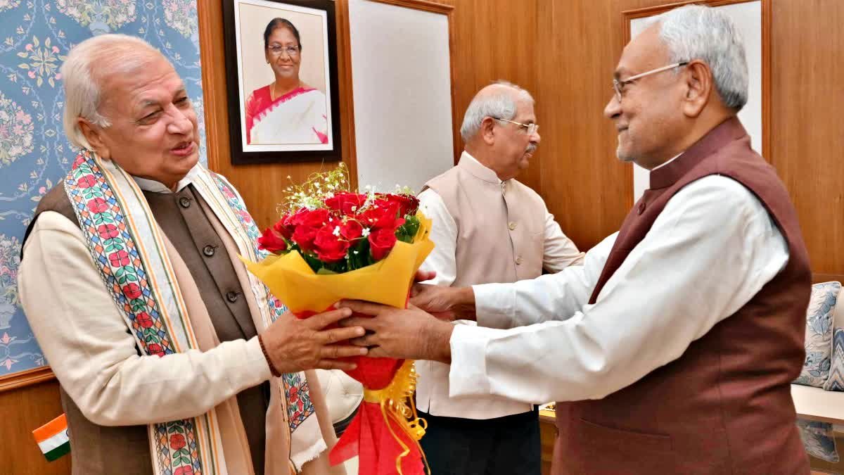 Nitish Kumar Meets Governor: NDA Set to Form New Bihar Government | Dainik Diary (Hindi)