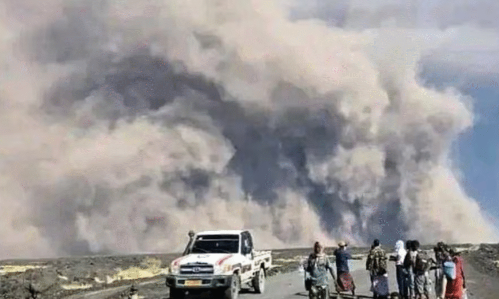 इथियोपिया ज्वालामुखी की राख भारत से निकलकर चीन की ओर बढ़ रही, IMD ने दी अपडेट