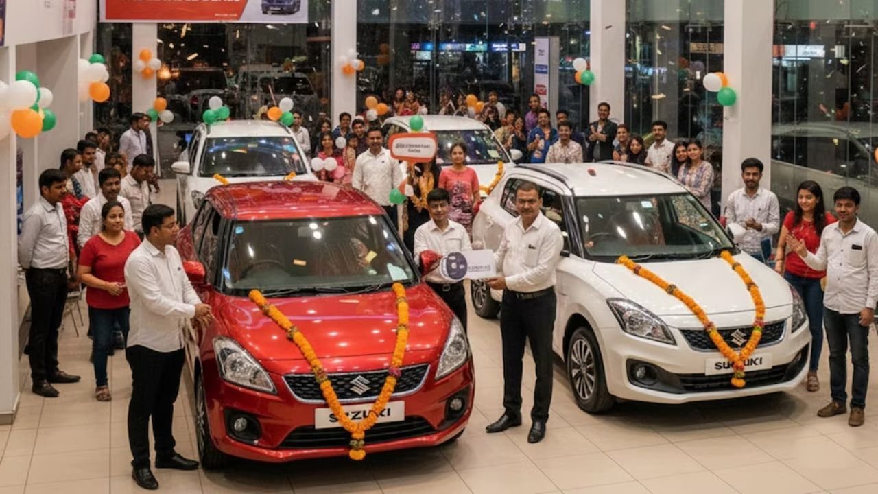 October 2025 Auto Sales: Maruti, Tata, Mahindra Lead India’s Festive Market Boom