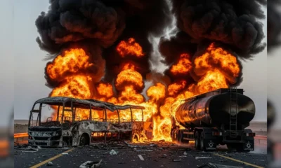 45 Umrah Pilgrims from Hyderabad Killed in Saudi Arabia Bus Accident | Dainik Diary