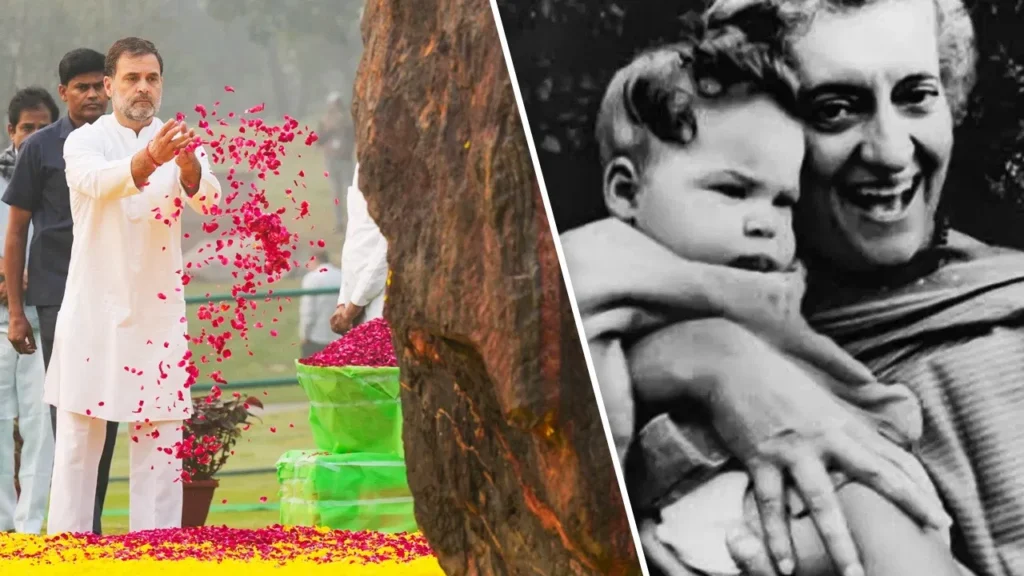 इंदिरा गांधी की जयंती पर कांग्रेस का नमन: ‘शक्ति की प्रतीक’ को याद करते हुए राहुल गांधी बोले – निर्भीक फैसलों की प्रेरणा दादी से मिली 29 indira gandhi 107 th birth anniversary