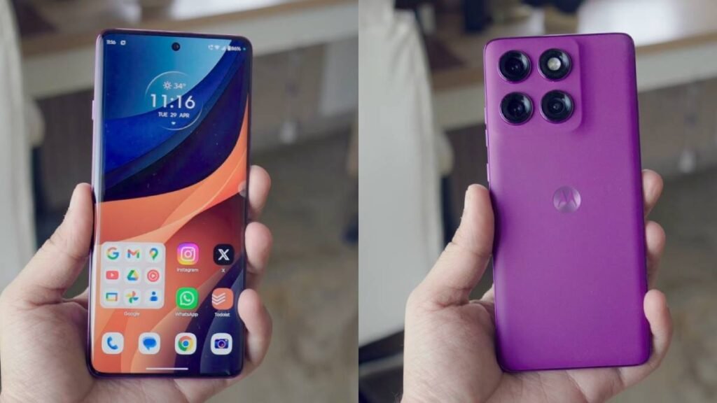 Motorola Edge 60 Pro: 50MP कैमरा, 6000mAh बैटरी और 12GB रैम के साथ भारत में लॉन्च