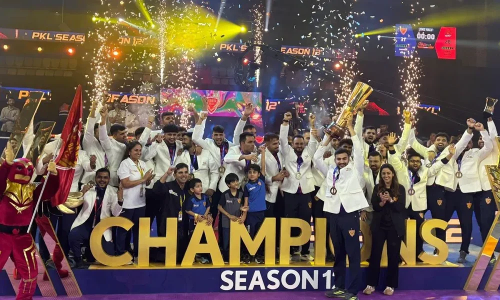 PKL 2025 Final: दबंग दिल्ली ने रोमांचक मुकाबले में पुणेरी पलटन को हराकर जीता दूसरा खिताब