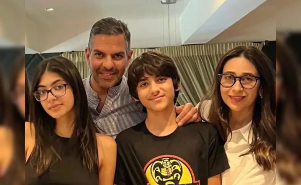 क्रिसमस पर पिता को याद कर भावुक हुए Sunjay Kapur के बच्चे, पोलो जर्सी पहनकर दिखे Samaira और Kiaan