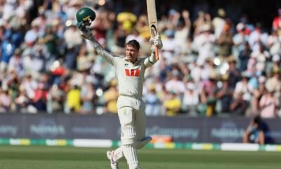 Alex Carey emotional Ashes century at Adelaide Oval in tribute to late father