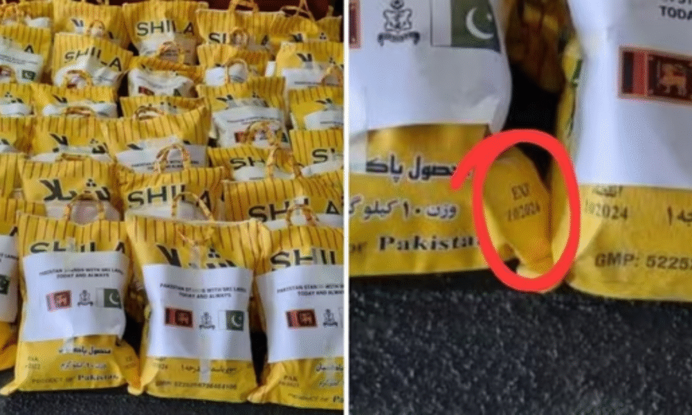 Sri Lanka भेजी गई पाकिस्तान की राहत सामग्री पर “expired” तारीख देखकर सोशल मीडिया में मचा हंगामा