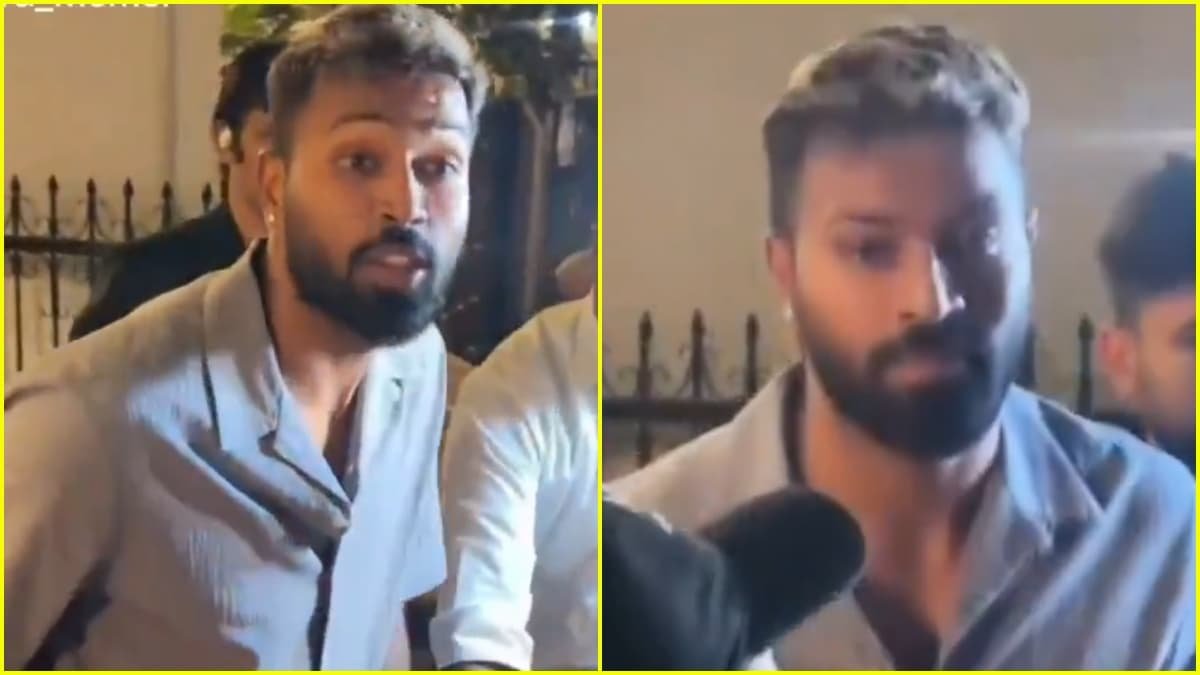 क्रिसमस ईव पर गर्लफ्रेंड के साथ नजर आए हार्दिक पंड्या, वायरल वीडियो में दिखा उनका संयम