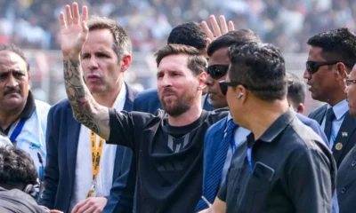 Kolkata के Salt Lake Stadium में Lionel Messi के इवेंट के बाद मची अव्यवस्था की जांच करती Bidhannagar Police